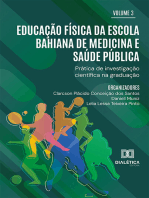 Educação Física da Escola Bahiana de Medicina e Saúde Pública:  prática de investigação científica na graduação