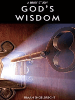 God’s Wisdom: A Brief Study: In pursuit of God