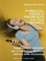 Pubblica Promuovi e Vendi la Tua Musica