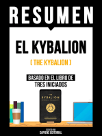 Resumen - El Kybalion (The Kybalion): Basado En El Libro De Tres Iniciados