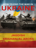 How to End The War in Ukraine