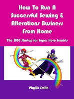 How To Run A Successful Sewing & Alterations Business From Home