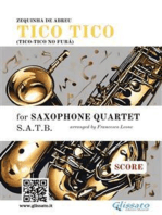 Saxophone Quartet "Tico Tico" (score)