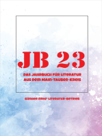 Jb '23. Das Jahrbuch für Literatur aus dem Main-Tauber-Kreis