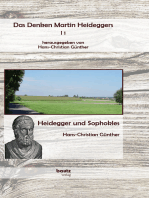 Das Denken Martin Heideggers I 1: Heidegger und Sophokles