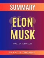 Summary of Elon Musk by Walter Isaacson