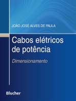 Cabos elétricos de potência: Dimensionamento