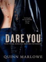 Dare You: New York Rogues: Brooks Peterson, #1