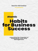 Atomic Habits for Business Success