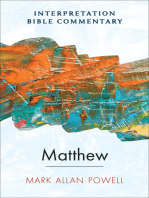 Matthew: An Interpretation Bible Commentary