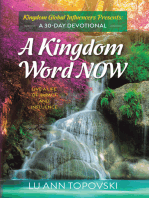 A Kingdom Word Now: A 30-Day Devotional