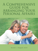 A COMPREHENSIVE GUIDE FOR ARRANGING YOUR PERSONAL AFFAIRS