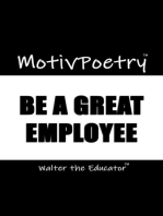 MotivPoetry: Be a Great Employee