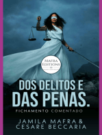 Dos Delitos E Das Penas. Fichamento Comentado