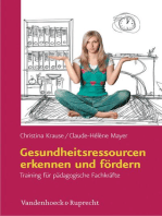 Gesundheitsressourcen erkennen und fördern: Training für pädagogische Fachkräfte