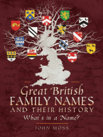 Great British Family Names and Their History