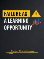 Failure as a Learning Opportunity