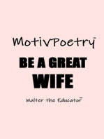MotivPoetry: BE A GREAT WIFE