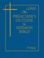 The Preacher's Outline & Sermon Bible: Ecclesiastes & Song of Solomon