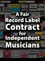 A Fair Record Label Contract for Independent Musicians
