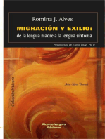 Migración y exilio: De la lengua madre a la lengua síntoma