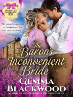 The Baron's Inconvenient Bride: Scandals of Scarcliffe Hall, #4