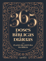 365 Doses Bíblicas Diárias Ornamentos: Com plano de leitura da Bíblia