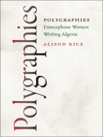 Polygraphies: Francophone Women Writing Algeria