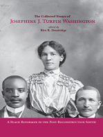 The Collected Essays of Josephine J. Turpin Washington: A Black Reformer in the Post-Reconstruction South