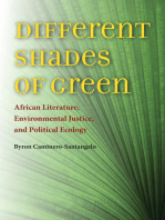 Different Shades of Green: African Literature, Environmental Justice, and Political Ecology