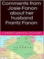 Comments from Josie Fanon about her husband Frantz Fanon