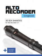Alto Recorder Songbook - 30 Sea Shanties for the Alto Recorder