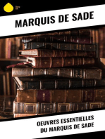 Oeuvres essentielles du Marquis de Sade