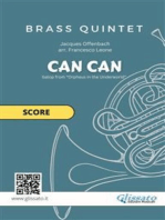 Brass Quintet "Can Can" (score)