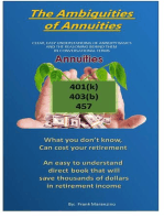 The Ambiguities of Annuities
