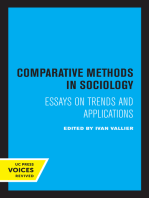Comparative Methods in Sociology: Essays on Trends and Applications