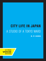 City Life in Japan: A Study of a Tokyo Ward