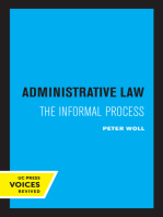Administrative Law: The Informal Process
