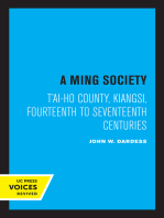 A Ming Society: T'ai-ho County, Kiangsi, in the Fourteenth to Seventeenth Centuries