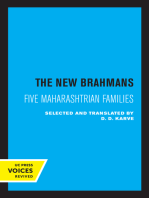 The New Brahmans: Five Maharashtrian Families