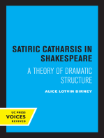 Satiric Catharsis in Shakespeare: A Theory of Dramatic Structure