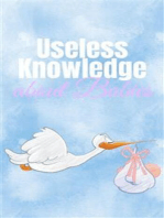 Useless Knowledge about Babies