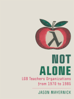 Not Alone: LGB Teachers Organizations from 1970 to 1985