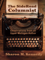 The SideRoad Columnist: Observations from an Upper Michigan Author