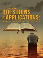 From Questions to Applications: A Guided Exploration of God’s Questions