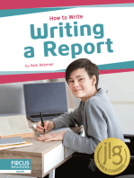 Writing a Report