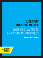 Literary Transvaluation: From Vergilian Epic to Shakespearean Tragicomedy
