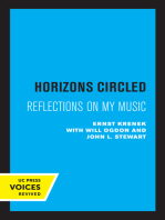 Horizons Circled: Reflections on My Music