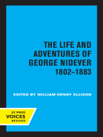 The Life and Adventures of George Nidever, 1802 - 1883