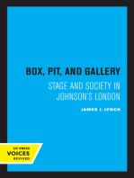 Box, Pit, and Gallery: Stage and Society in Johnson's London